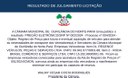 RESULTADO DE JULGAMENTO LICITAÇÃO